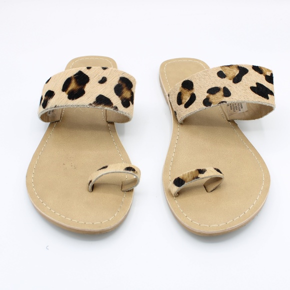 Coconuts by Matisse Shoes - Coconuts by Matisse Leopard Print Sandals Size 7